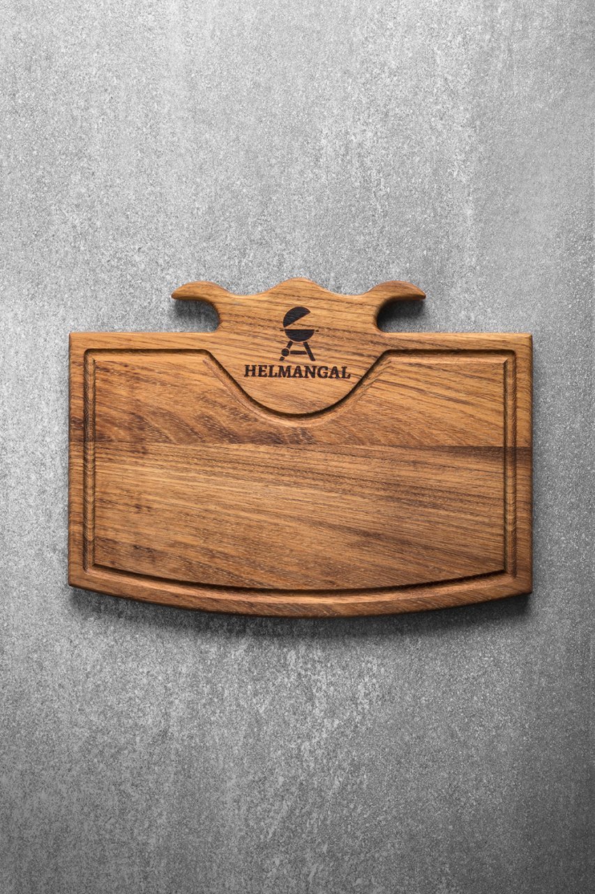HELMANGAL Boynuzlu Steak Tahtası