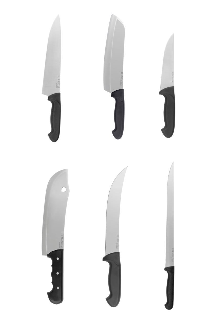 HELMANGAL Delta Serisi 6'lı Bıçak Seti